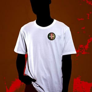 T-Shirt-Blanc-Homme-Petit-Logo